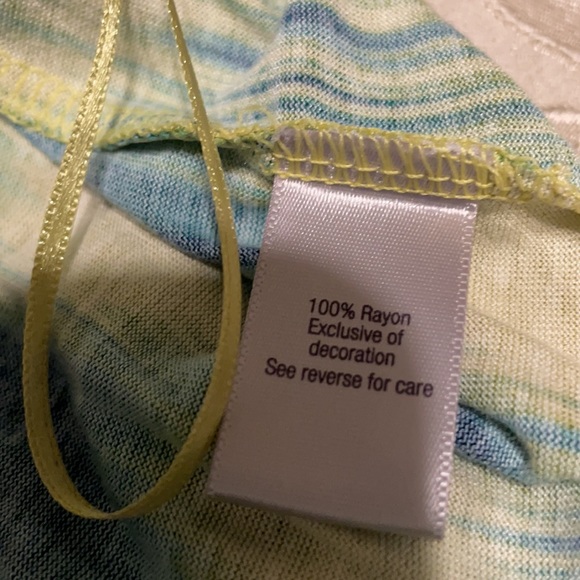 Jennifer Lopez sleeveless summer Blouse Size small - Picture 6 of 12